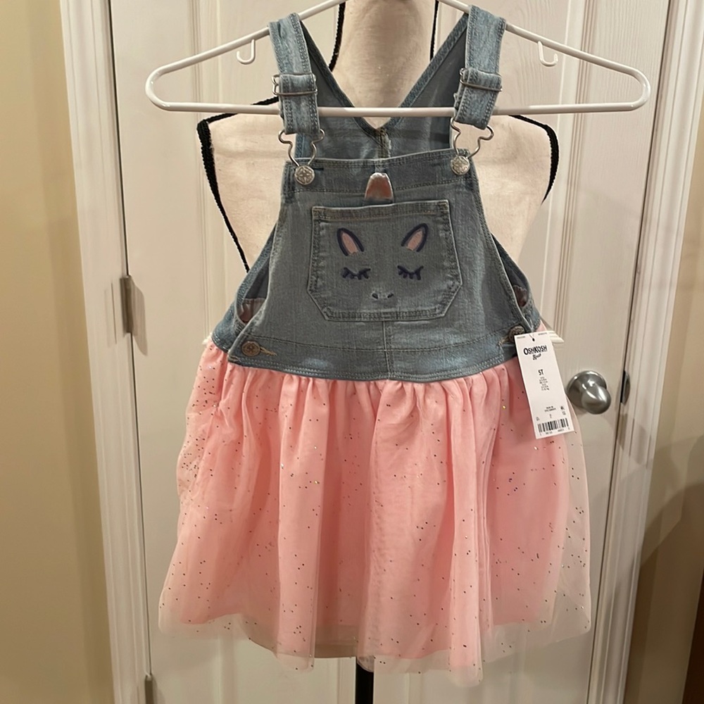 OskKosh B’gosh Denim Tulle Jumper